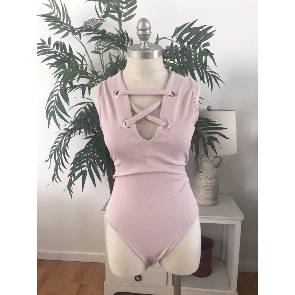 Lace Up Bodysuit
